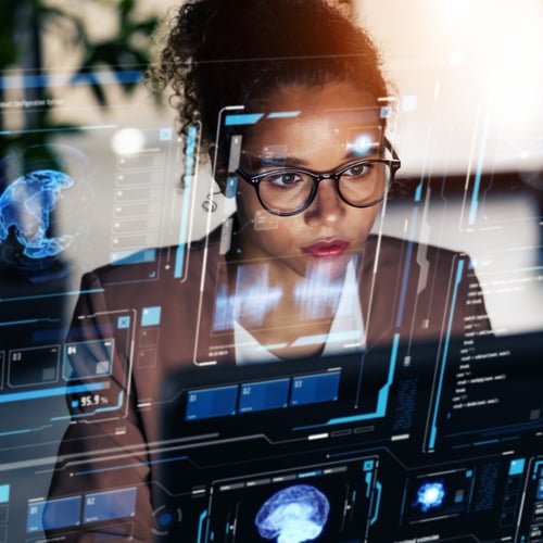 Woman-working