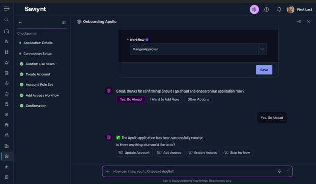 Dramatically speed disconnected application onboarding and management.