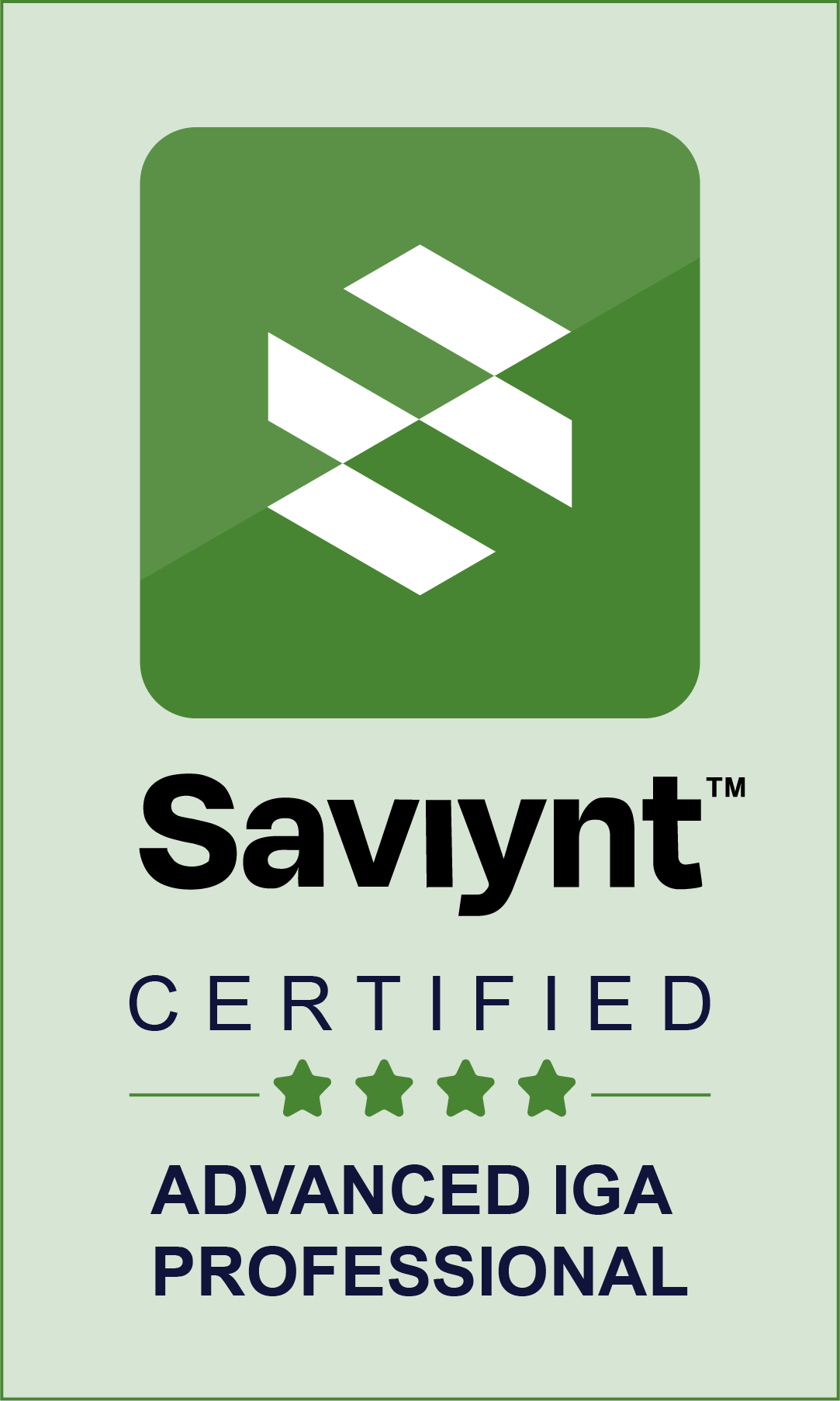 Saviynt Certified Advanced IGA Professional