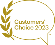 Gartner Peer Insights Customers Choice Badge White