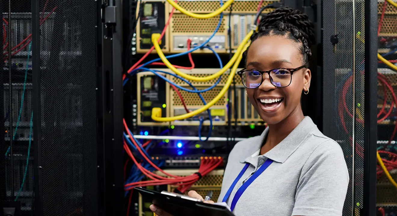 An IT professional conducting an infrastructure and security audit in a multi-cloud data center environment.