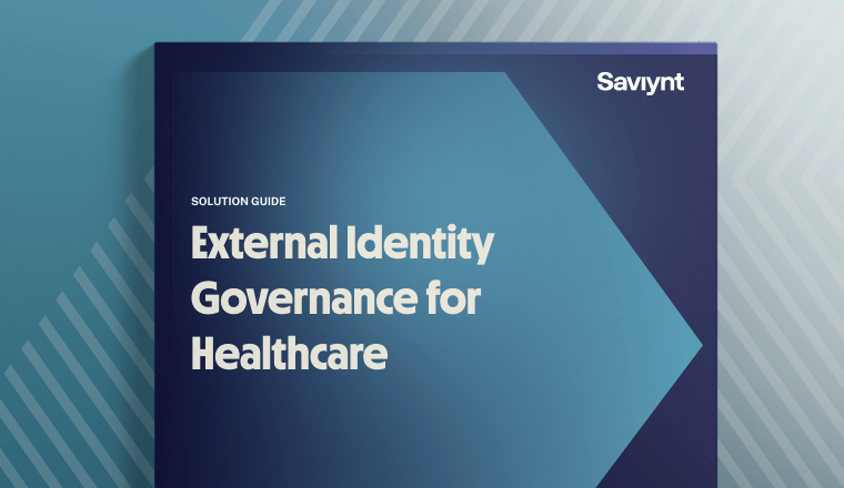 External Identity Governance for Healthcare Providers