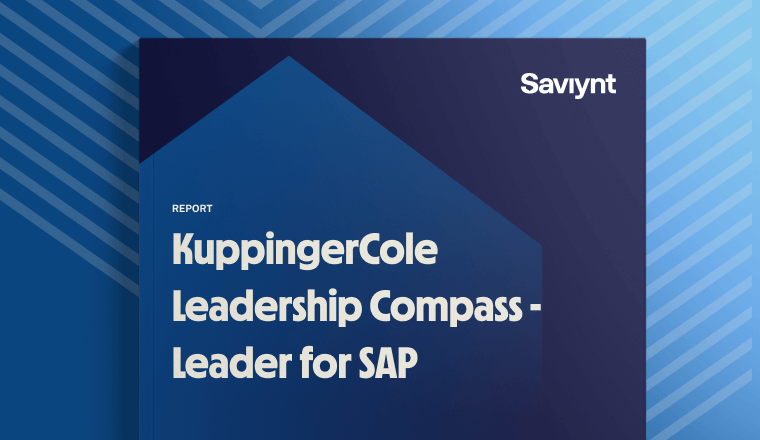 Recognized By KuppingerCole Analysts As Leaders In The Access Control Market For SAP