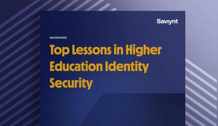 Top Lessons in Higher Education Identity Security