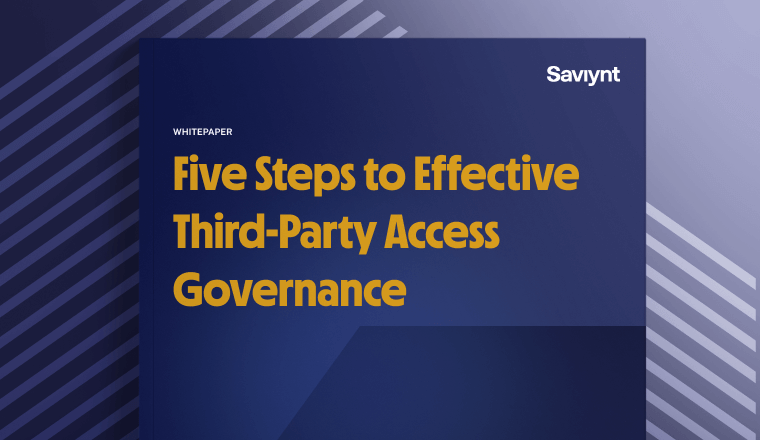 Five Steps to Effective Third-Party Access Governance