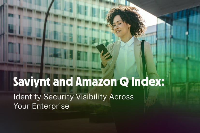 Saviynt and Amazon Q Index: Expanding Identity Security Visibility