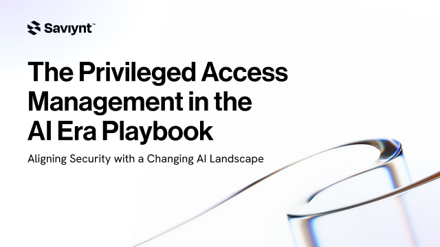 Privileged Access Management in the AI Era Playbook