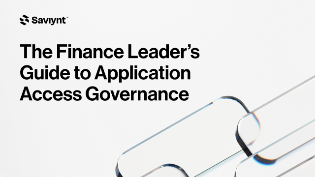 The Finance Leader’s Guide to Application Access Governance