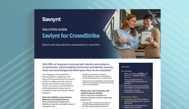 Saviynt for CrowdStrike