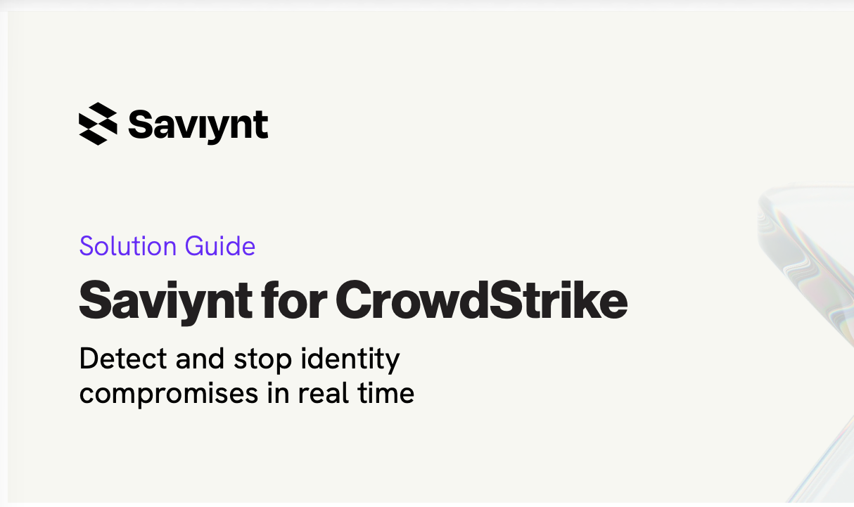 Saviynt for CrowdStrike