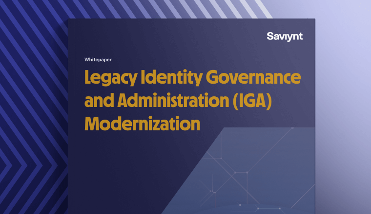 Legacy IGA Modernization