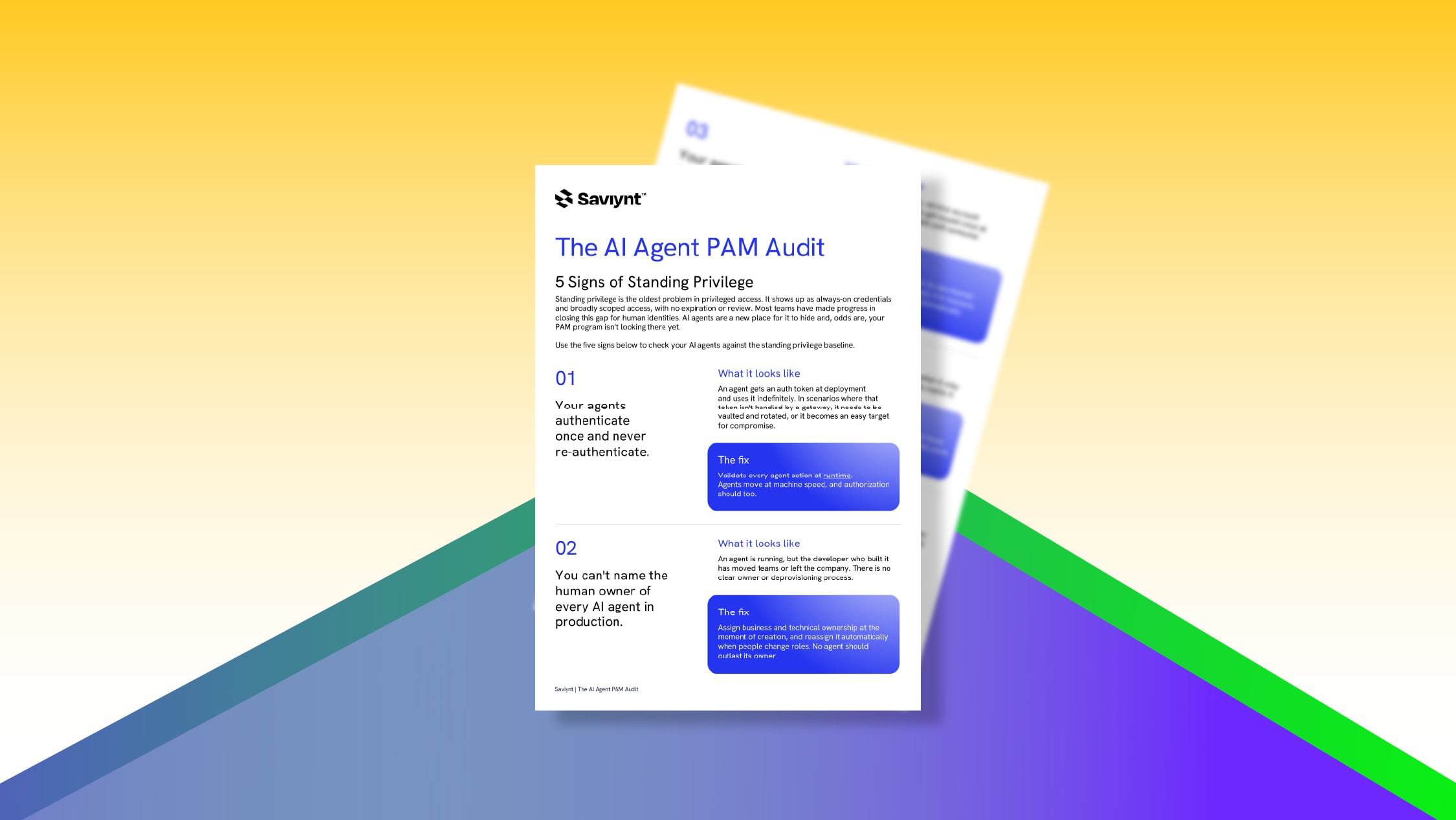 The AI Agent PAM Audit: 5 Signs of Standing Privilege