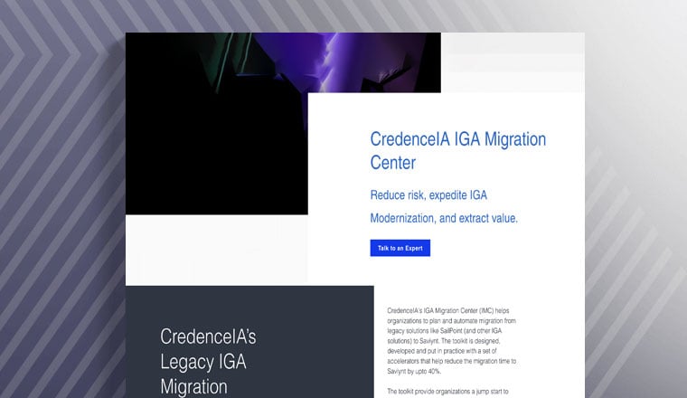 CredenceIA Legacy IGA Migration
