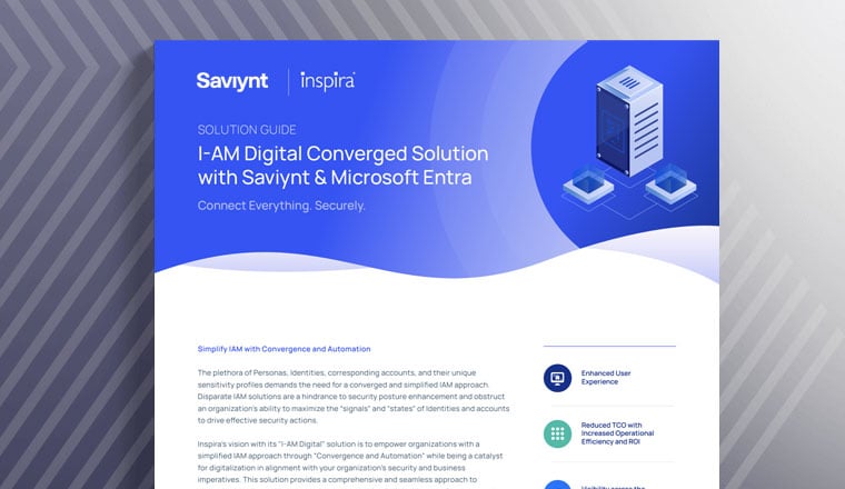 I-AM Digital Converged Solution with Saviynt & Microsoft Entra