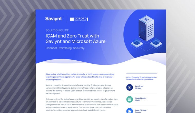 ICAM and Zero Trust with Saviynt and Microsoft Azure READ GUIDE