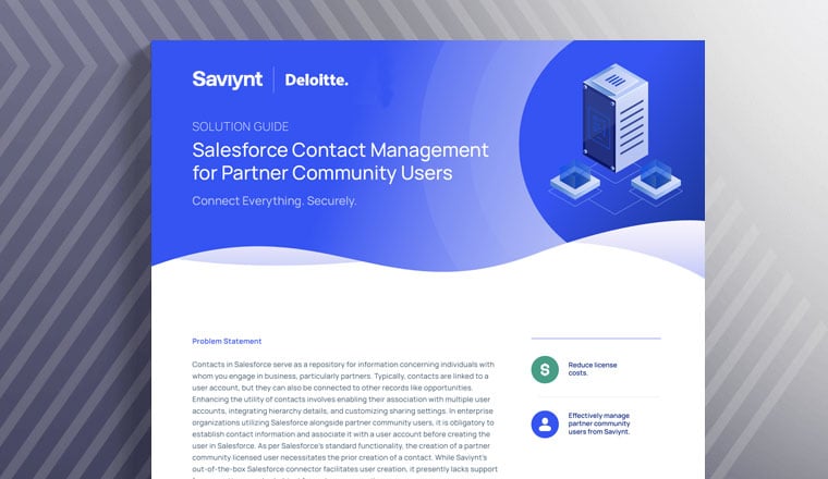 Salesforce Contact Management for Partner Community Users